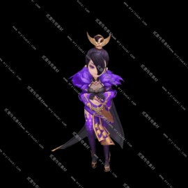 【50006】传奇Q版美女宠物宝宝素材