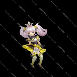 【50007】传奇Q版美女宠物宝宝素材