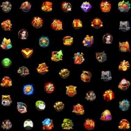 【22005】51个高清自定义按钮图标
