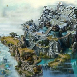 14021-山水人家地图素材