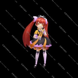 【50011】传奇Q版美女宠物宝宝素材